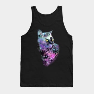 Space Cat Tank Top